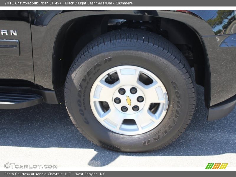 Black / Light Cashmere/Dark Cashmere 2011 Chevrolet Suburban LT 4x4