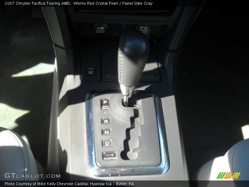 Inferno Red Crystal Pearl / Pastel Slate Gray 2007 Chrysler Pacifica Touring AWD