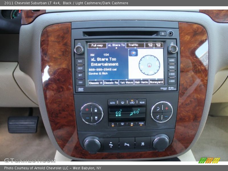 Black / Light Cashmere/Dark Cashmere 2011 Chevrolet Suburban LT 4x4