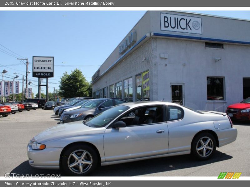 Silverstone Metallic / Ebony 2005 Chevrolet Monte Carlo LT