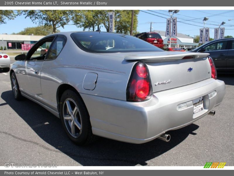 Silverstone Metallic / Ebony 2005 Chevrolet Monte Carlo LT