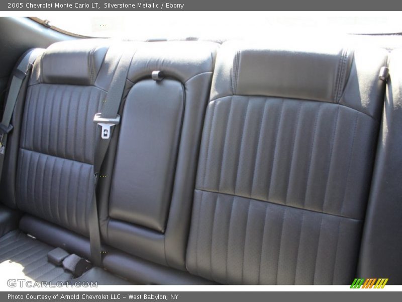  2005 Monte Carlo LT Ebony Interior