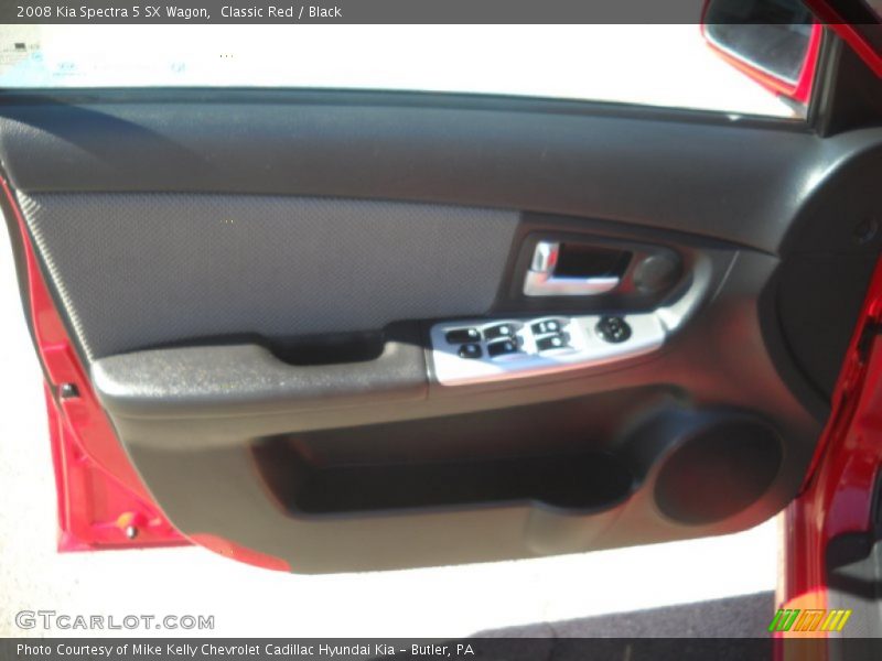 Classic Red / Black 2008 Kia Spectra 5 SX Wagon