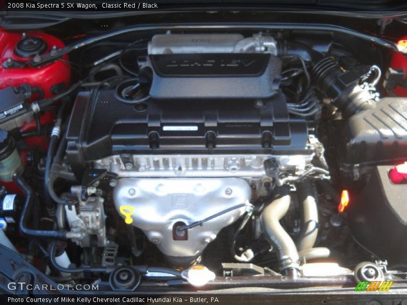 Classic Red / Black 2008 Kia Spectra 5 SX Wagon