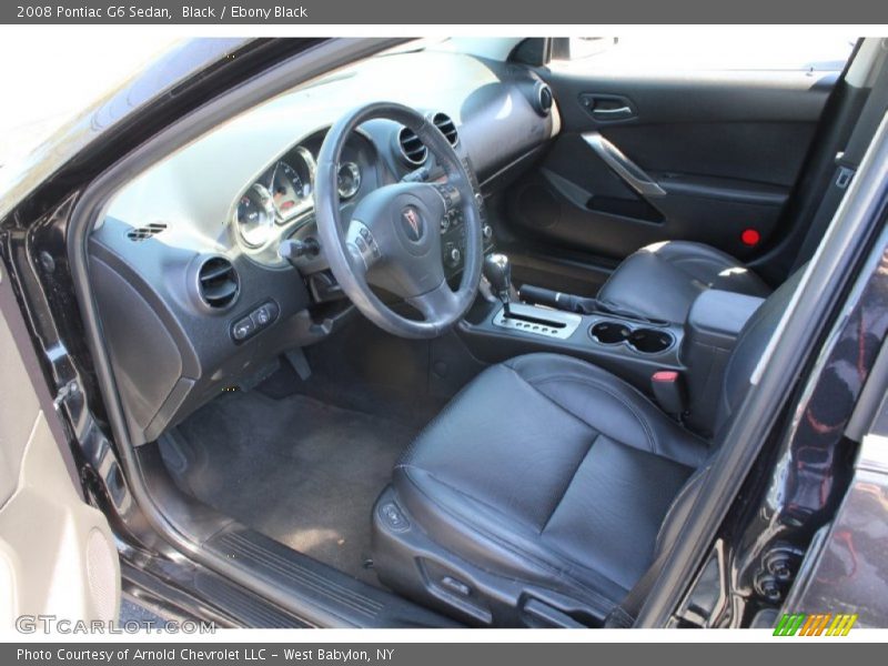 Black / Ebony Black 2008 Pontiac G6 Sedan