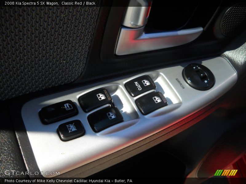 Classic Red / Black 2008 Kia Spectra 5 SX Wagon