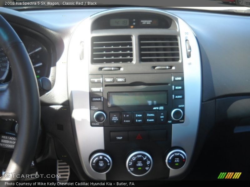Classic Red / Black 2008 Kia Spectra 5 SX Wagon