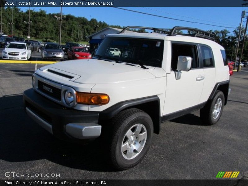 Iceberg White / Dark Charcoal 2010 Toyota FJ Cruiser 4WD