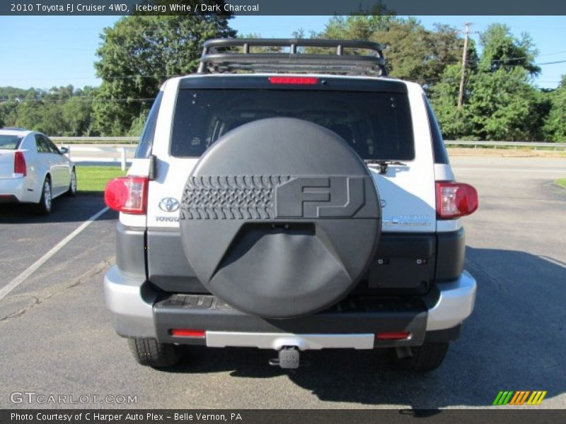 Iceberg White / Dark Charcoal 2010 Toyota FJ Cruiser 4WD