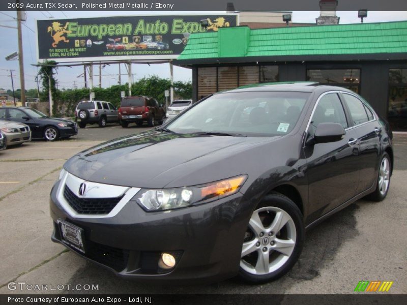 Polished Metal Metallic / Ebony 2009 Acura TSX Sedan