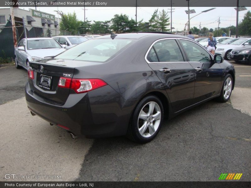 Polished Metal Metallic / Ebony 2009 Acura TSX Sedan