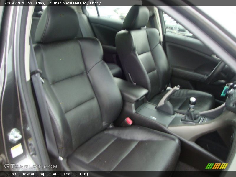  2009 TSX Sedan Ebony Interior