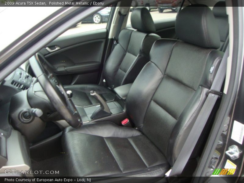  2009 TSX Sedan Ebony Interior