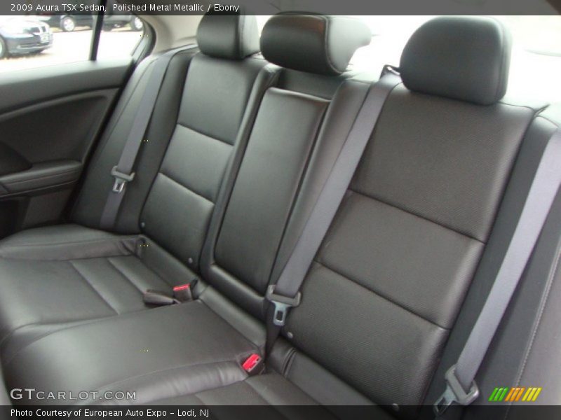  2009 TSX Sedan Ebony Interior