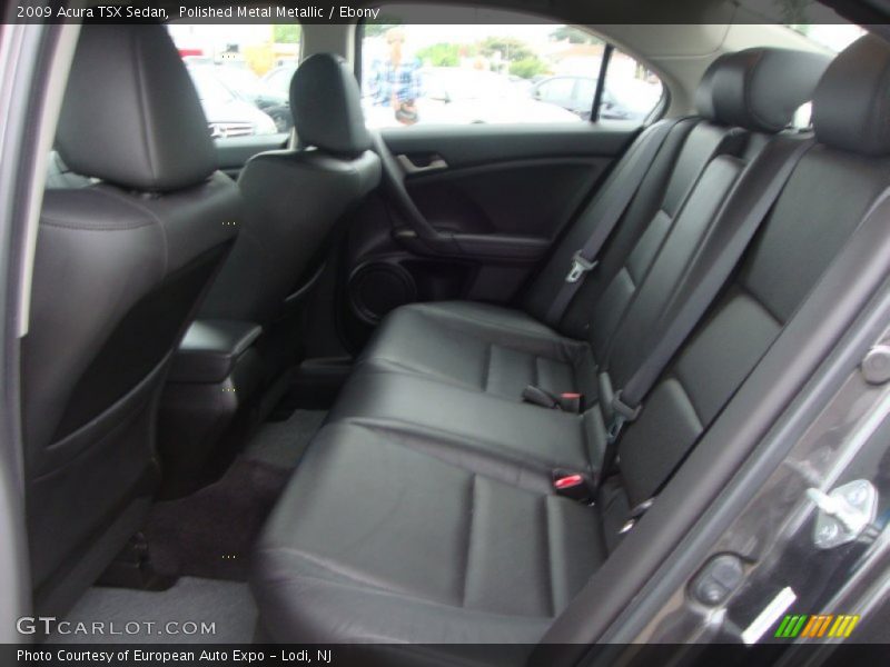  2009 TSX Sedan Ebony Interior