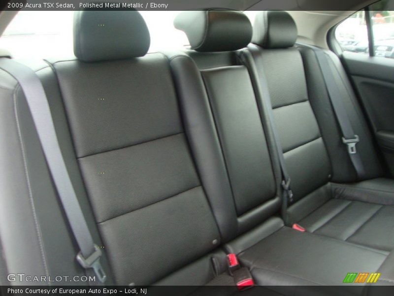  2009 TSX Sedan Ebony Interior