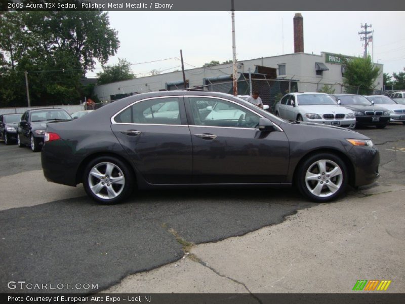 Polished Metal Metallic / Ebony 2009 Acura TSX Sedan