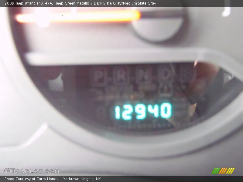 Jeep Green Metallic / Dark Slate Gray/Medium Slate Gray 2009 Jeep Wrangler X 4x4