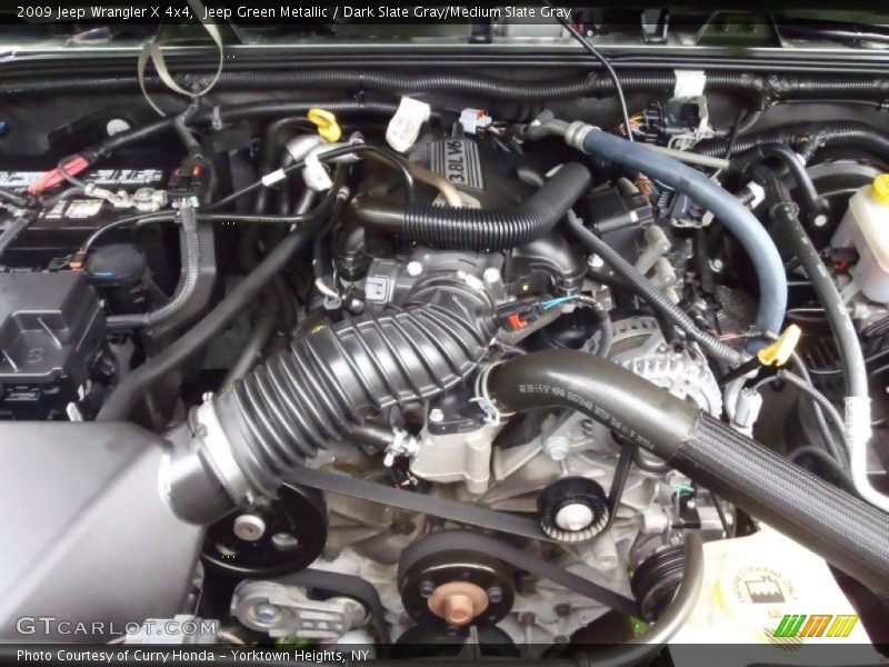 Jeep Green Metallic / Dark Slate Gray/Medium Slate Gray 2009 Jeep Wrangler X 4x4