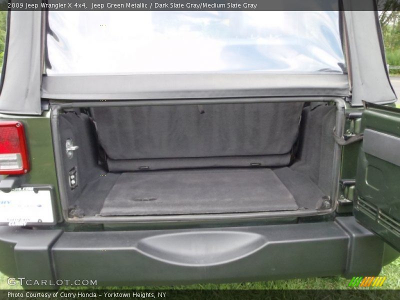 Jeep Green Metallic / Dark Slate Gray/Medium Slate Gray 2009 Jeep Wrangler X 4x4