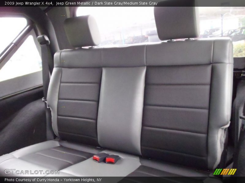 Jeep Green Metallic / Dark Slate Gray/Medium Slate Gray 2009 Jeep Wrangler X 4x4