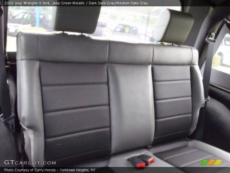 Jeep Green Metallic / Dark Slate Gray/Medium Slate Gray 2009 Jeep Wrangler X 4x4