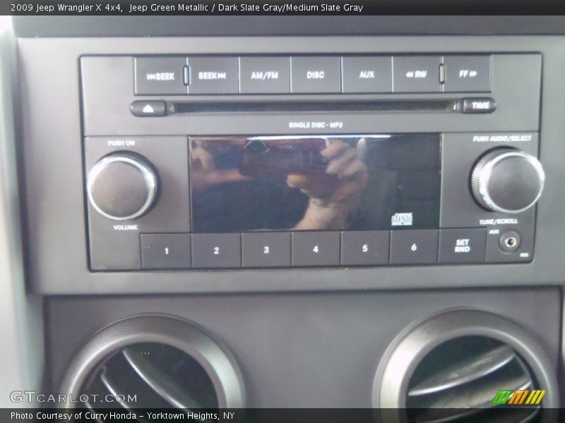 Jeep Green Metallic / Dark Slate Gray/Medium Slate Gray 2009 Jeep Wrangler X 4x4