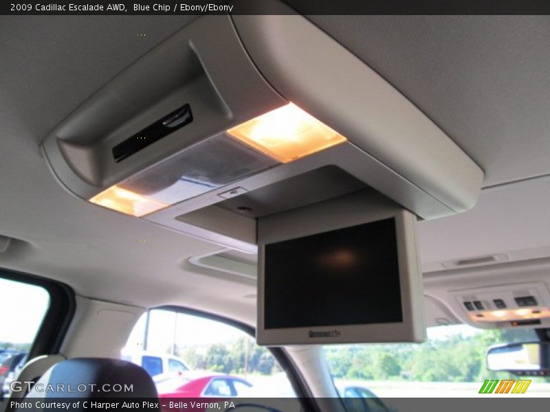 Blue Chip / Ebony/Ebony 2009 Cadillac Escalade AWD