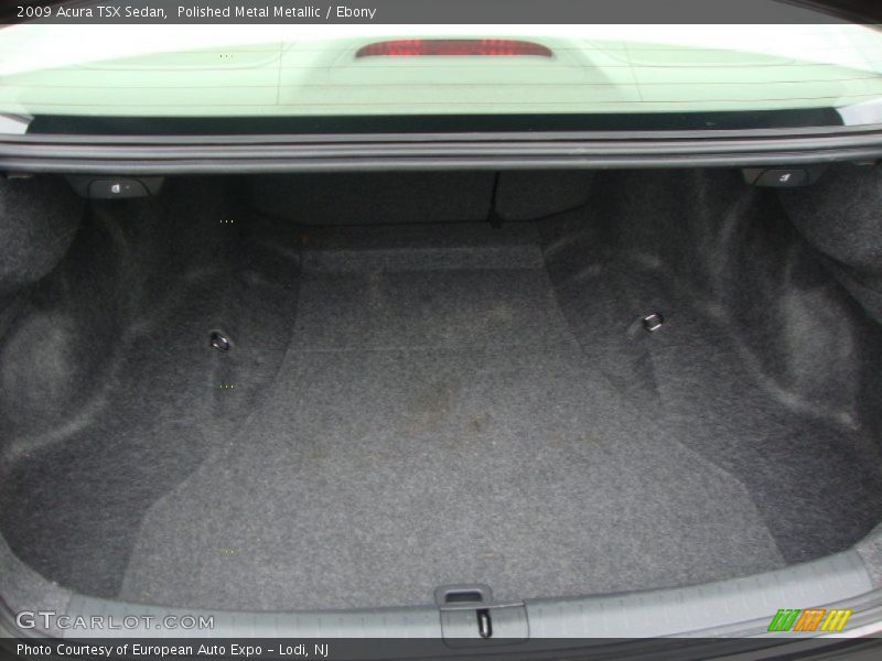  2009 TSX Sedan Trunk