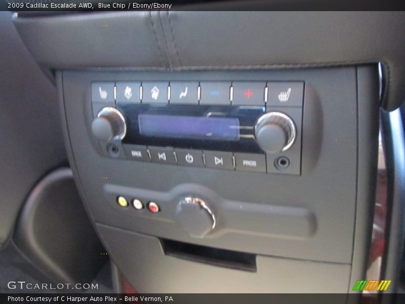 Blue Chip / Ebony/Ebony 2009 Cadillac Escalade AWD