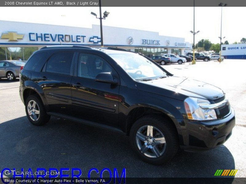 Black / Light Gray 2008 Chevrolet Equinox LT AWD