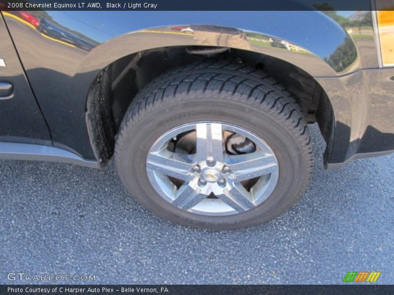 Black / Light Gray 2008 Chevrolet Equinox LT AWD