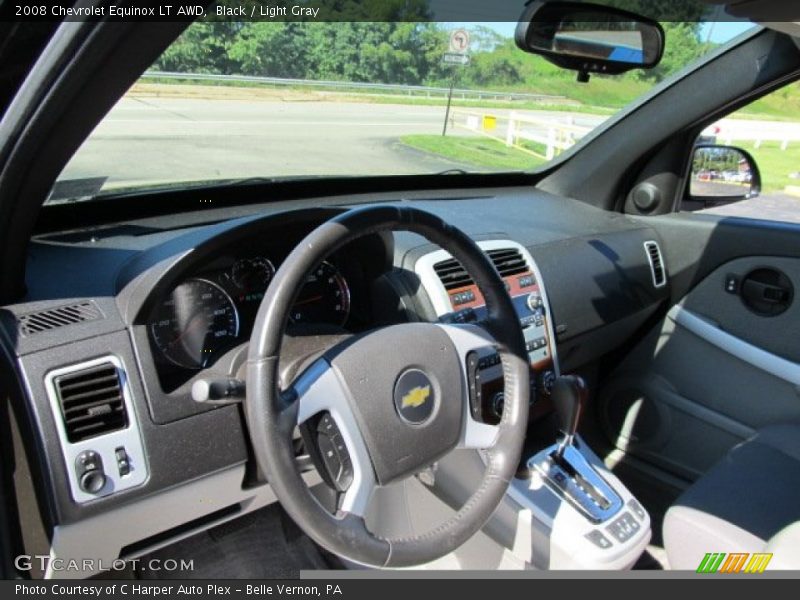 Black / Light Gray 2008 Chevrolet Equinox LT AWD