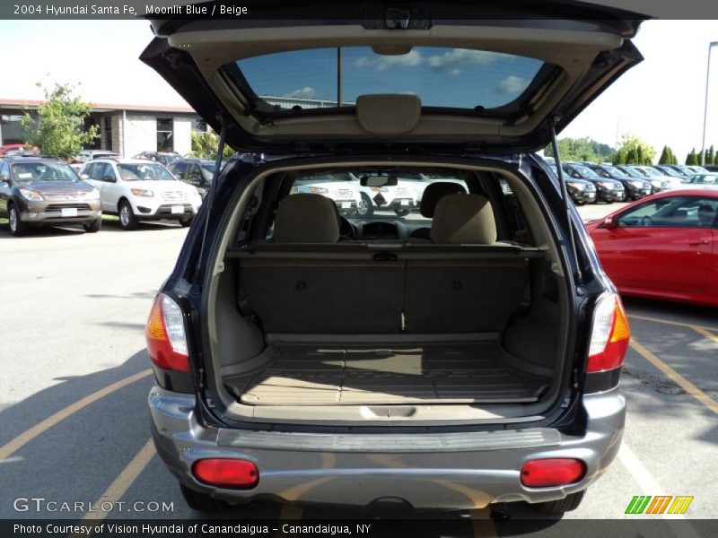 Moonlit Blue / Beige 2004 Hyundai Santa Fe