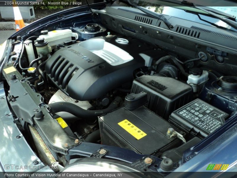 2004 Santa Fe  Engine - 2.4 Liter DOHC 16V 4 Cylinder