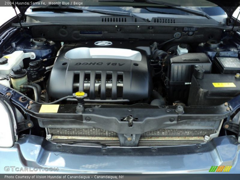  2004 Santa Fe  Engine - 2.4 Liter DOHC 16V 4 Cylinder