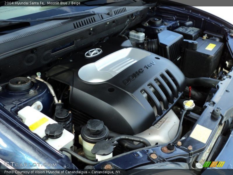  2004 Santa Fe  Engine - 2.4 Liter DOHC 16V 4 Cylinder