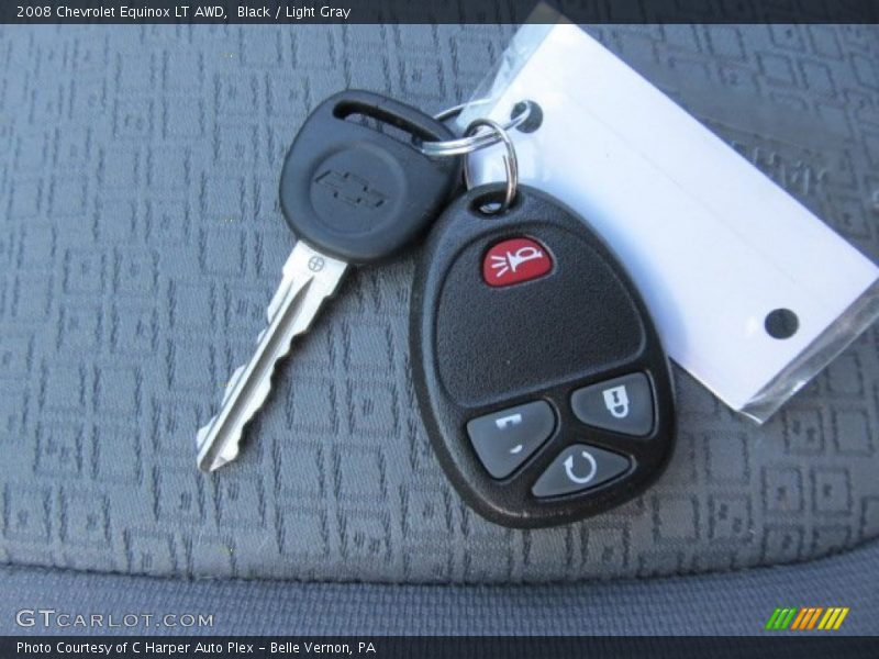 Black / Light Gray 2008 Chevrolet Equinox LT AWD