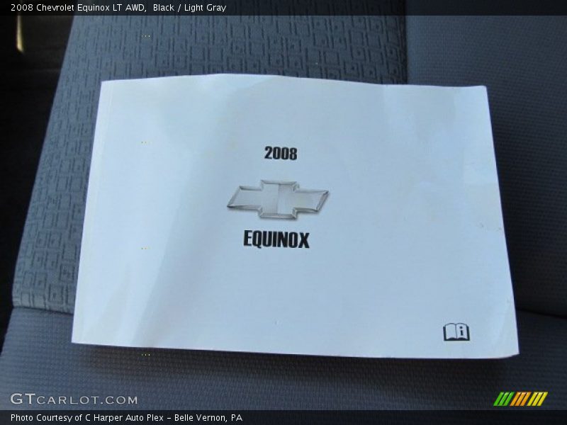 Black / Light Gray 2008 Chevrolet Equinox LT AWD