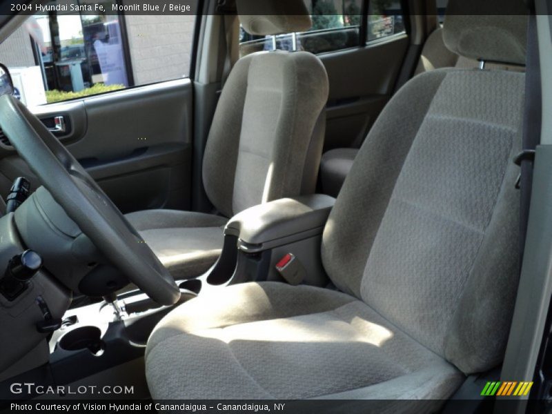 Moonlit Blue / Beige 2004 Hyundai Santa Fe
