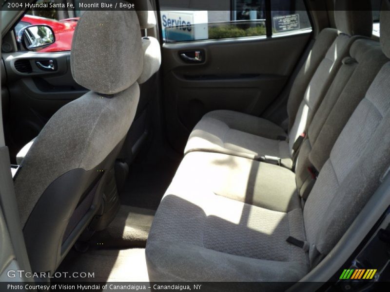 Moonlit Blue / Beige 2004 Hyundai Santa Fe