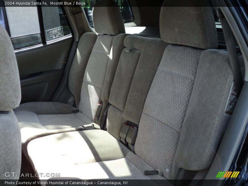 Moonlit Blue / Beige 2004 Hyundai Santa Fe