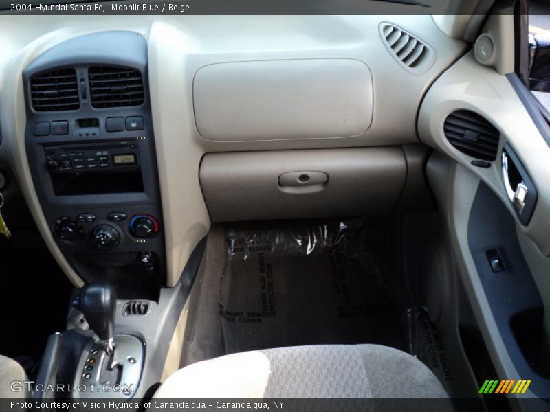 Moonlit Blue / Beige 2004 Hyundai Santa Fe