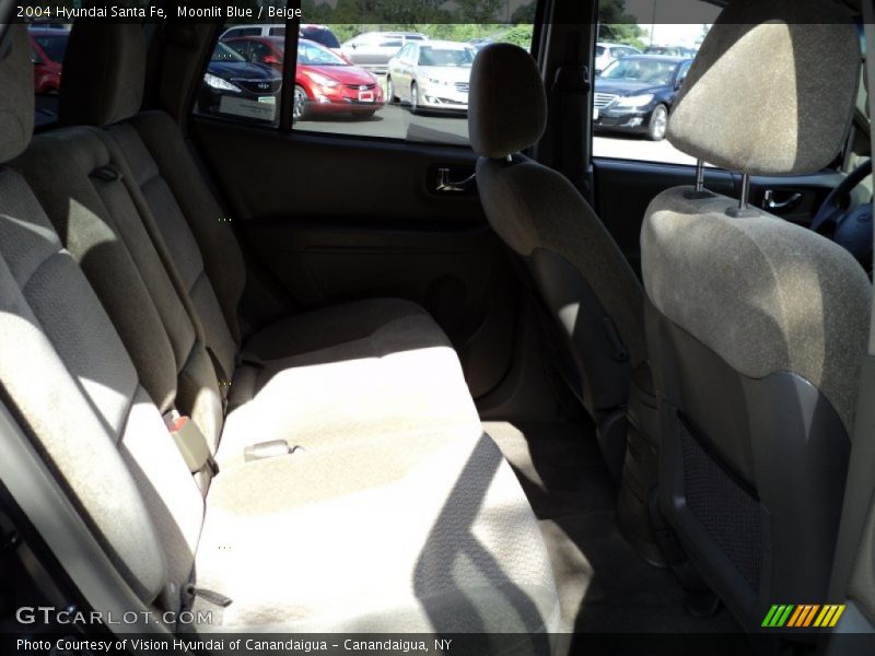 Moonlit Blue / Beige 2004 Hyundai Santa Fe