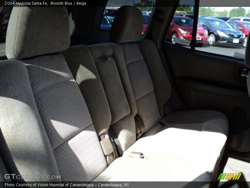 Moonlit Blue / Beige 2004 Hyundai Santa Fe
