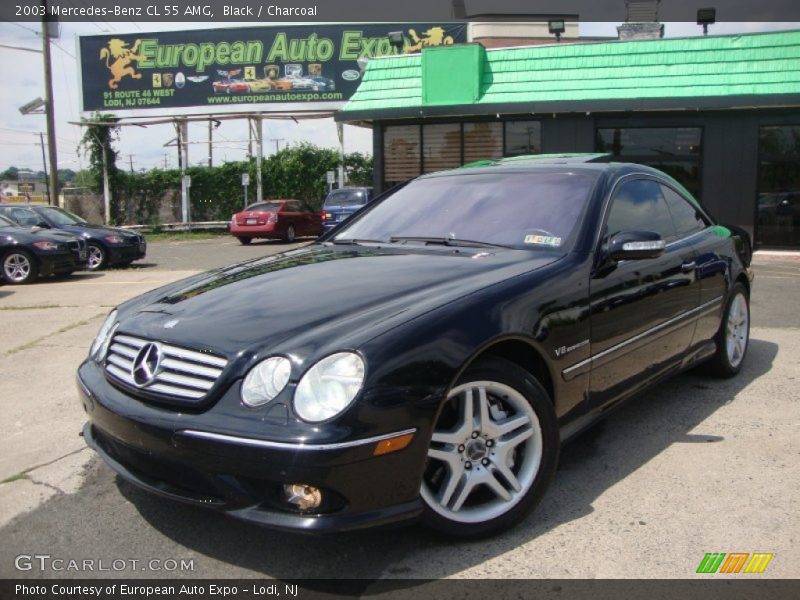 Black / Charcoal 2003 Mercedes-Benz CL 55 AMG