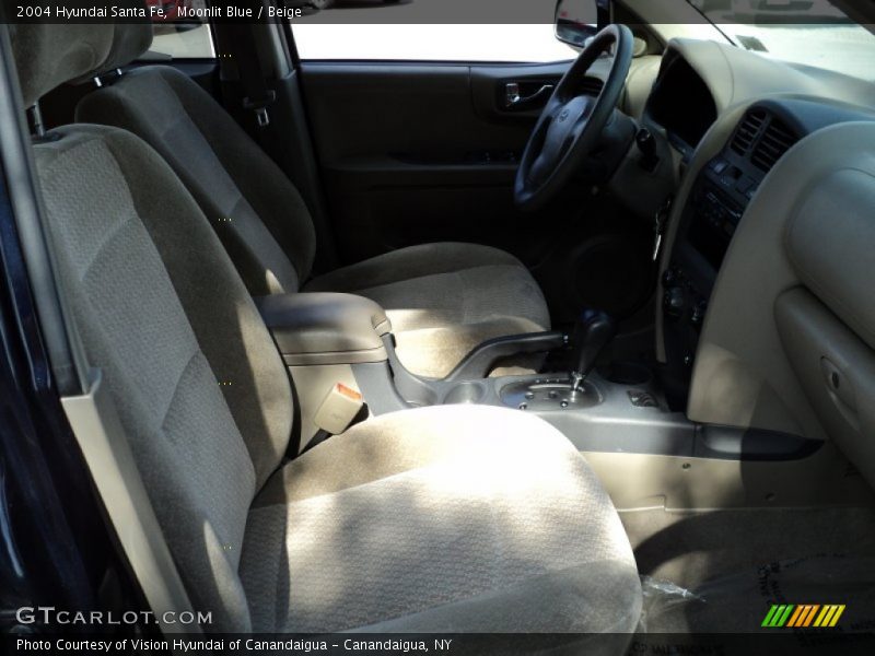 Moonlit Blue / Beige 2004 Hyundai Santa Fe