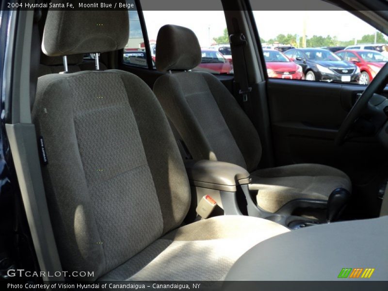 Moonlit Blue / Beige 2004 Hyundai Santa Fe