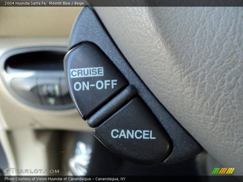 Controls of 2004 Santa Fe 