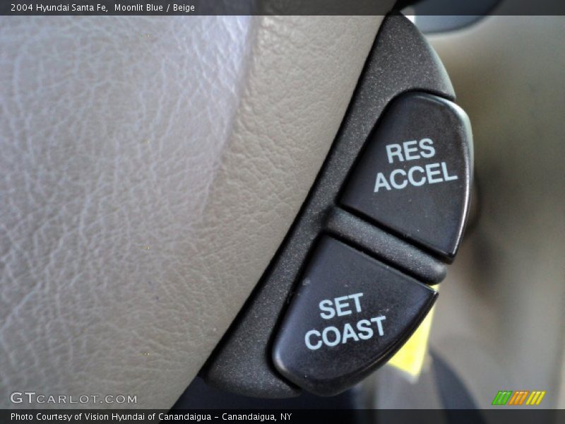 Controls of 2004 Santa Fe 